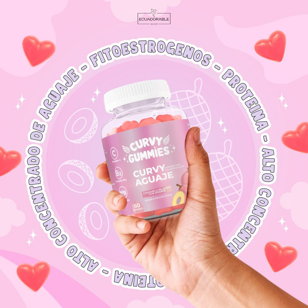 💖 Curvy Gummies | Moldea tu figura de forma natural y deliciosa