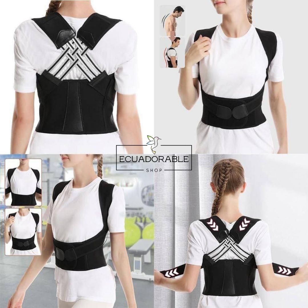 🧍PosturePerfect™ Corrector de Postura Cruzado