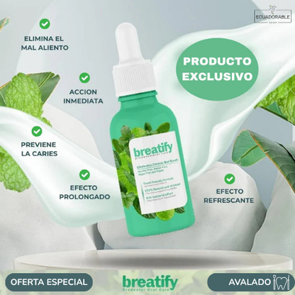 😮‍💨Breatify™ - Gotas Contra el Mal Aliento