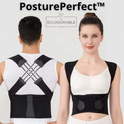 🧍PosturePerfect™ Corrector de Postura Cruzado