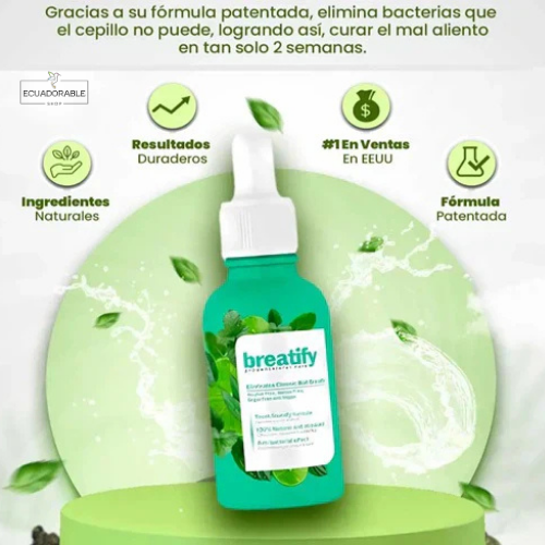 😮‍💨Breatify™ - Gotas Contra el Mal Aliento