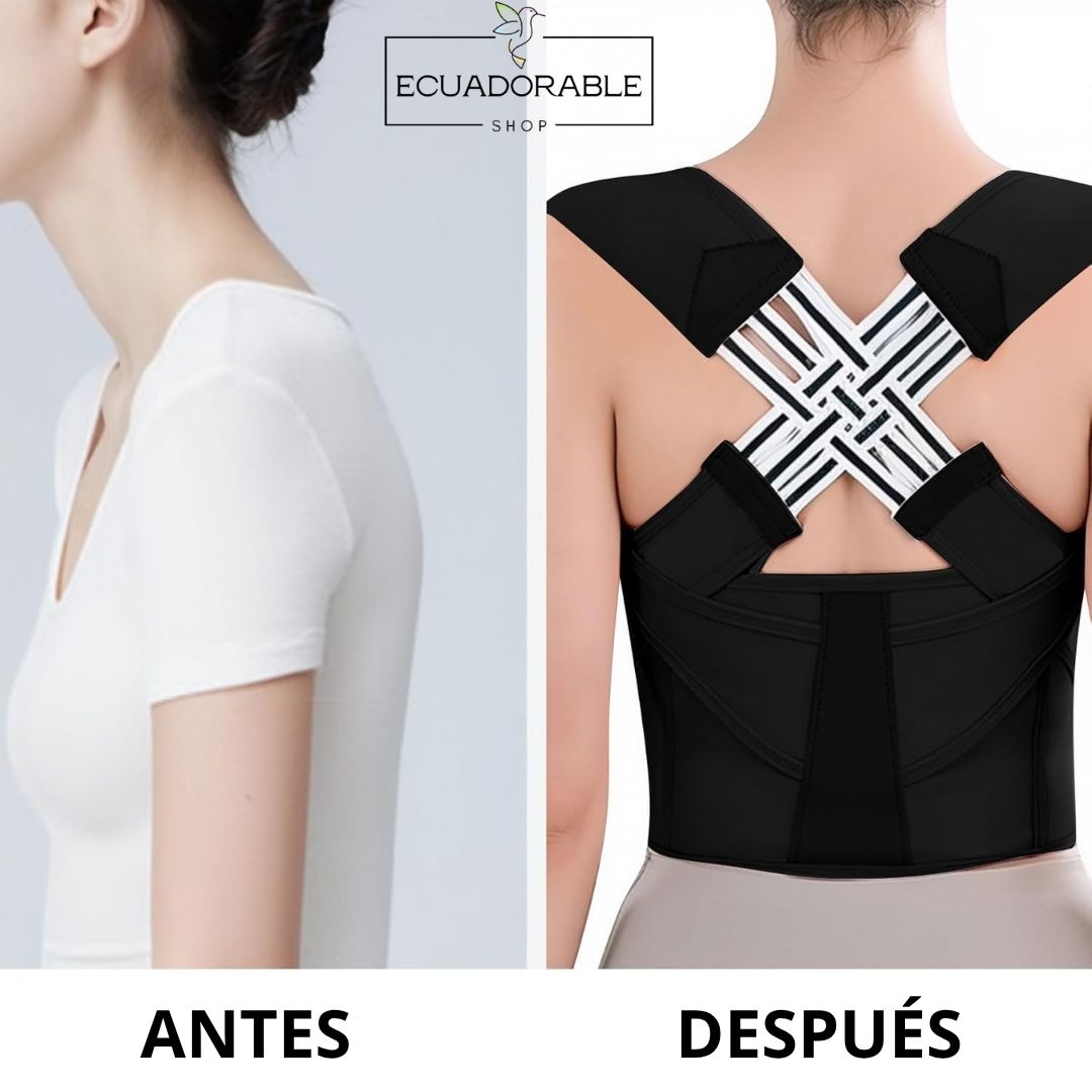 🧍PosturePerfect™ Corrector de Postura Cruzado