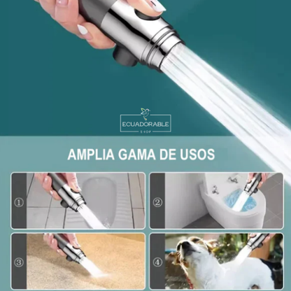 🚿 AquaNature Spa Shower™ - Cabezal de Ducha con Masajeador